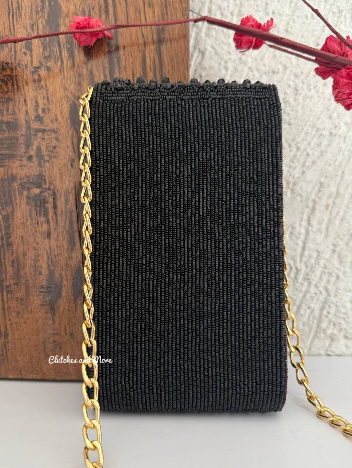 Claire Mobile Sling Cum Waist Bag Black