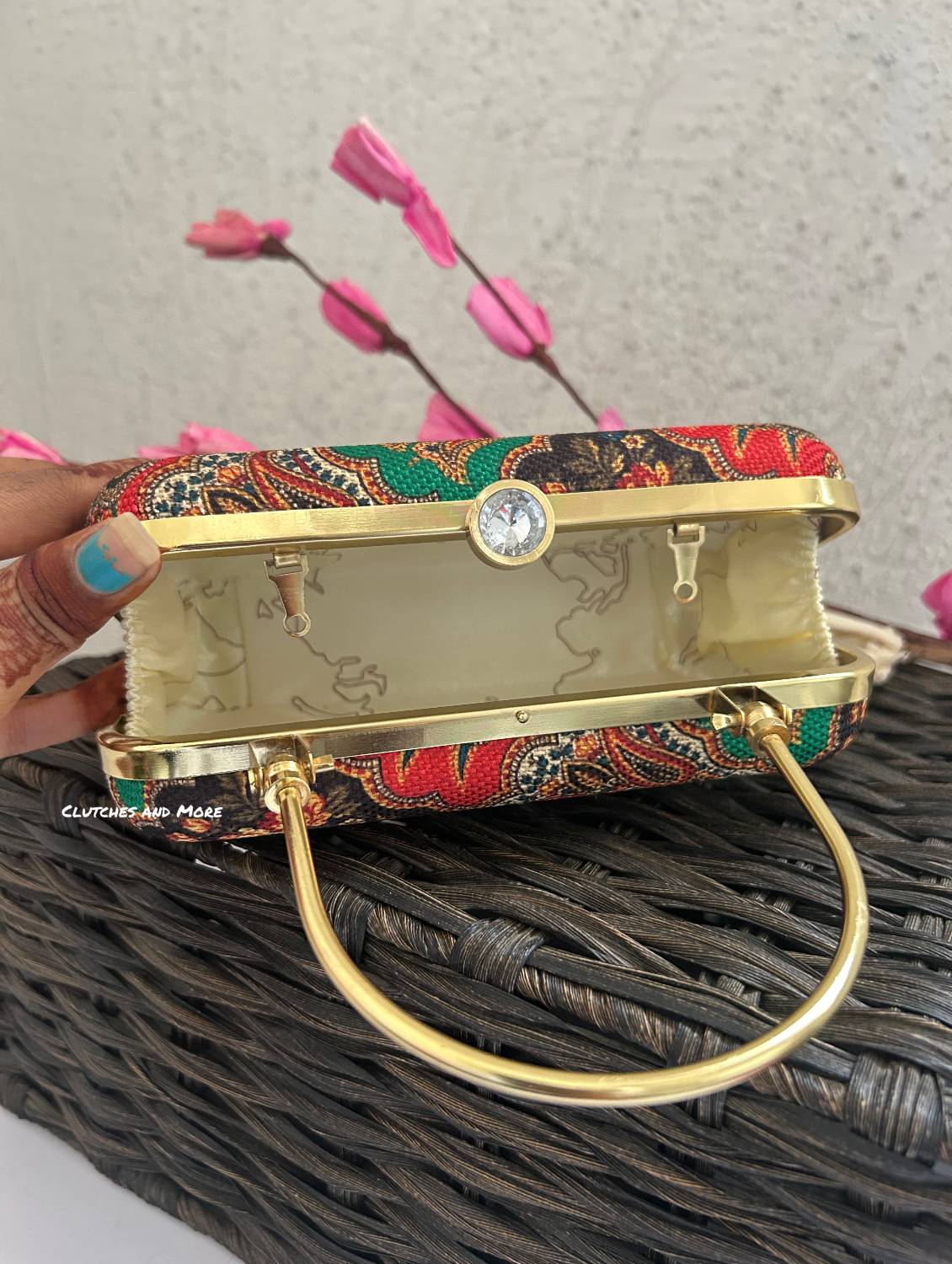 Naina Multicolored Clutch