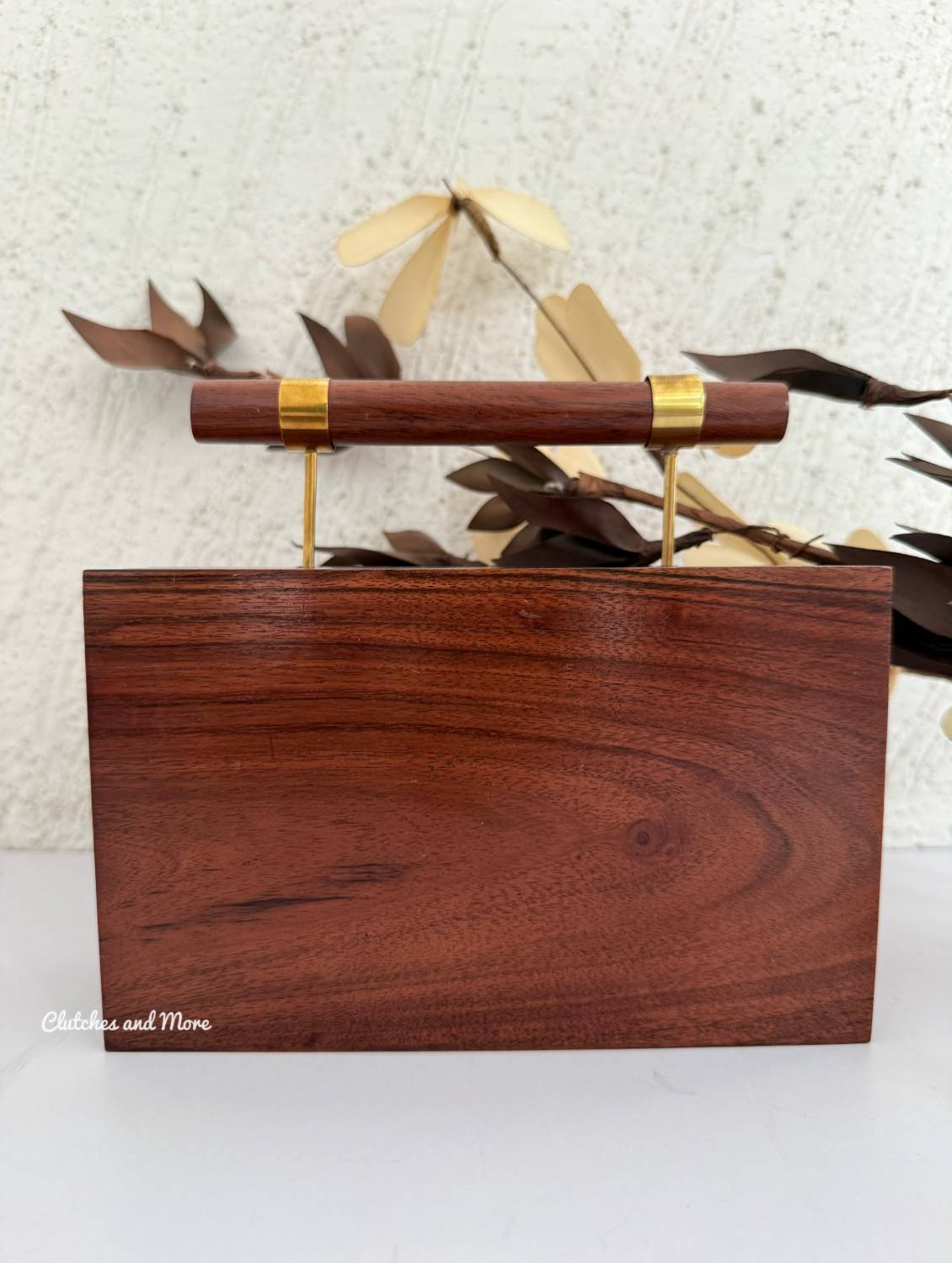 Woody Affair Wooden Clutch