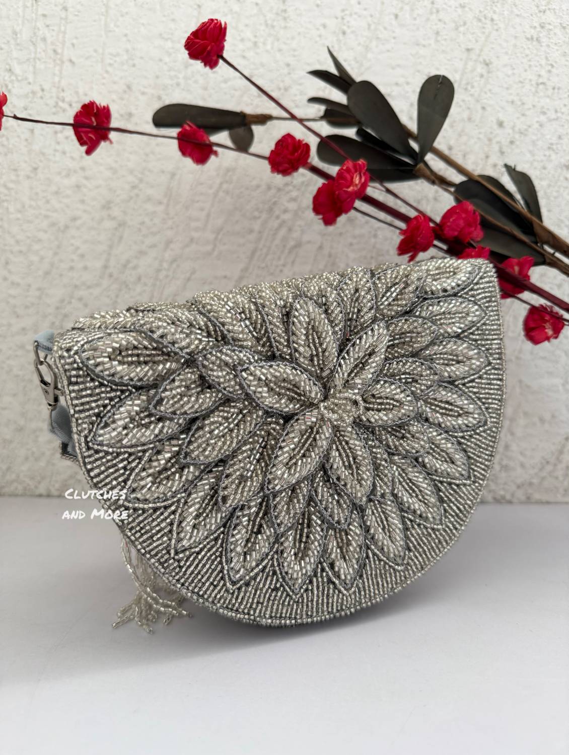 Luxury Rosetta Leaf Flap Bag Gold (Copy)