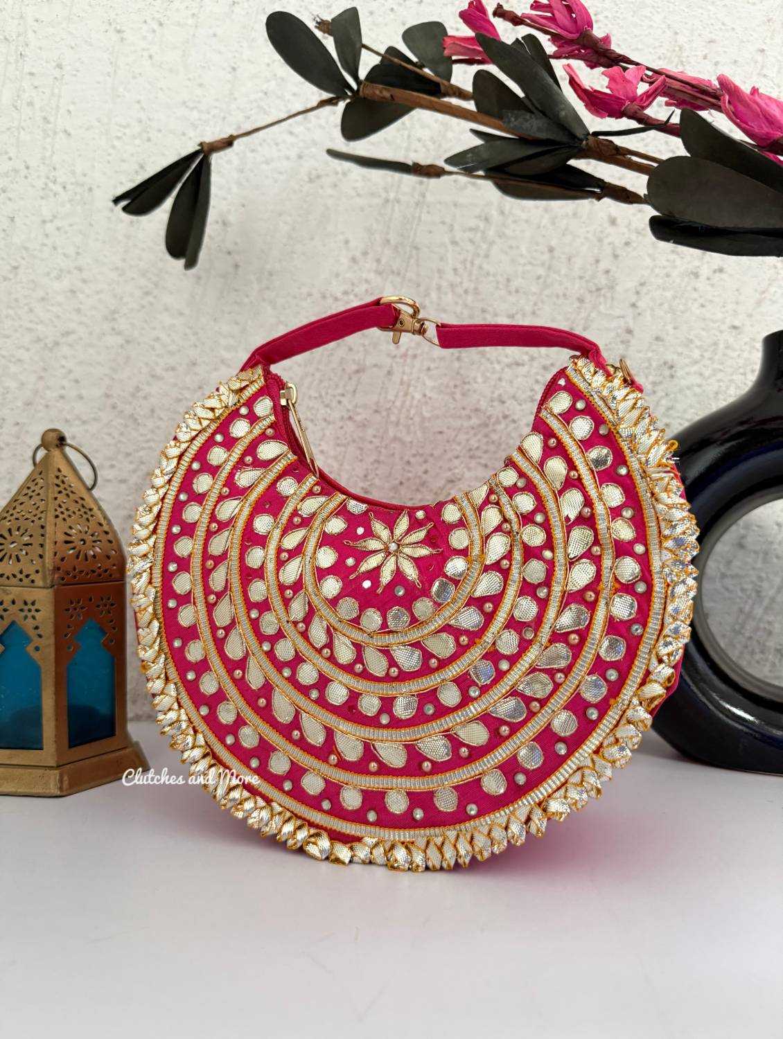 Meraki Gottapatti Chand Bags (Multiple colors)