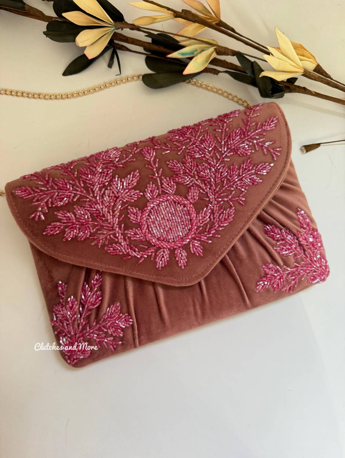 Eden Envelope Bag Onion Pink