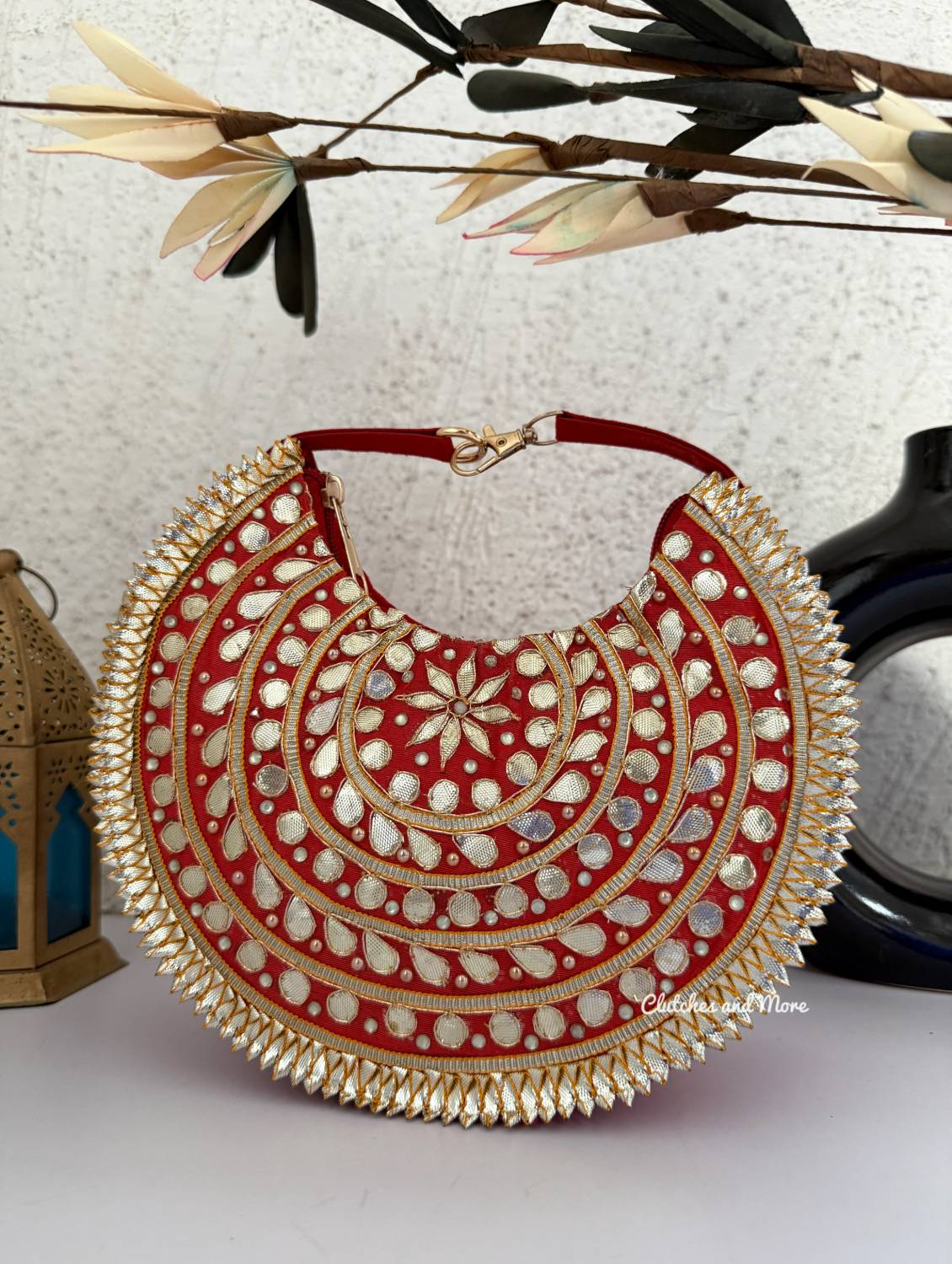 Meraki Gottapatti Chand Bags (Multiple colors)