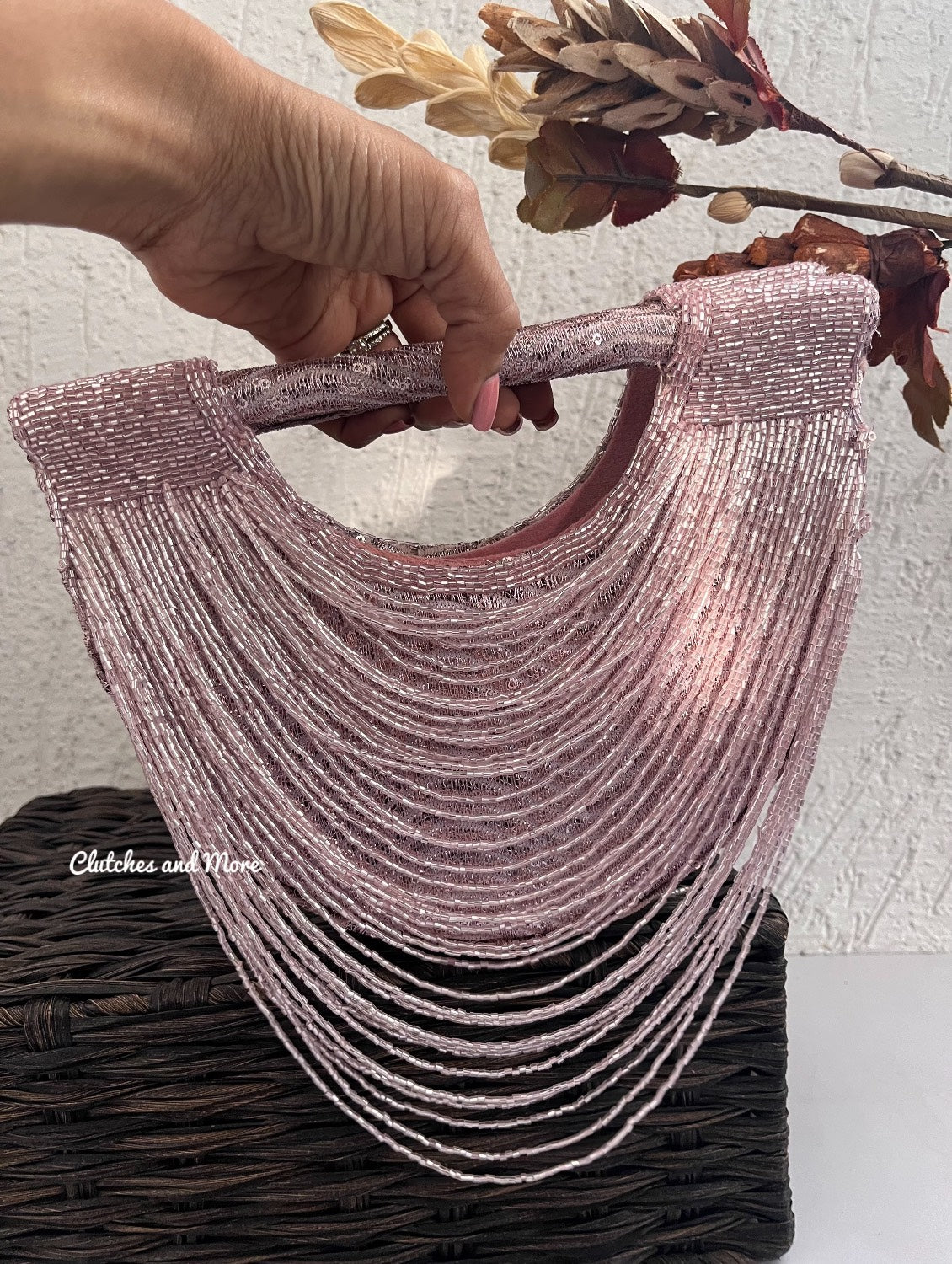 Mahira Moon Bag Rose Gold/ Pink