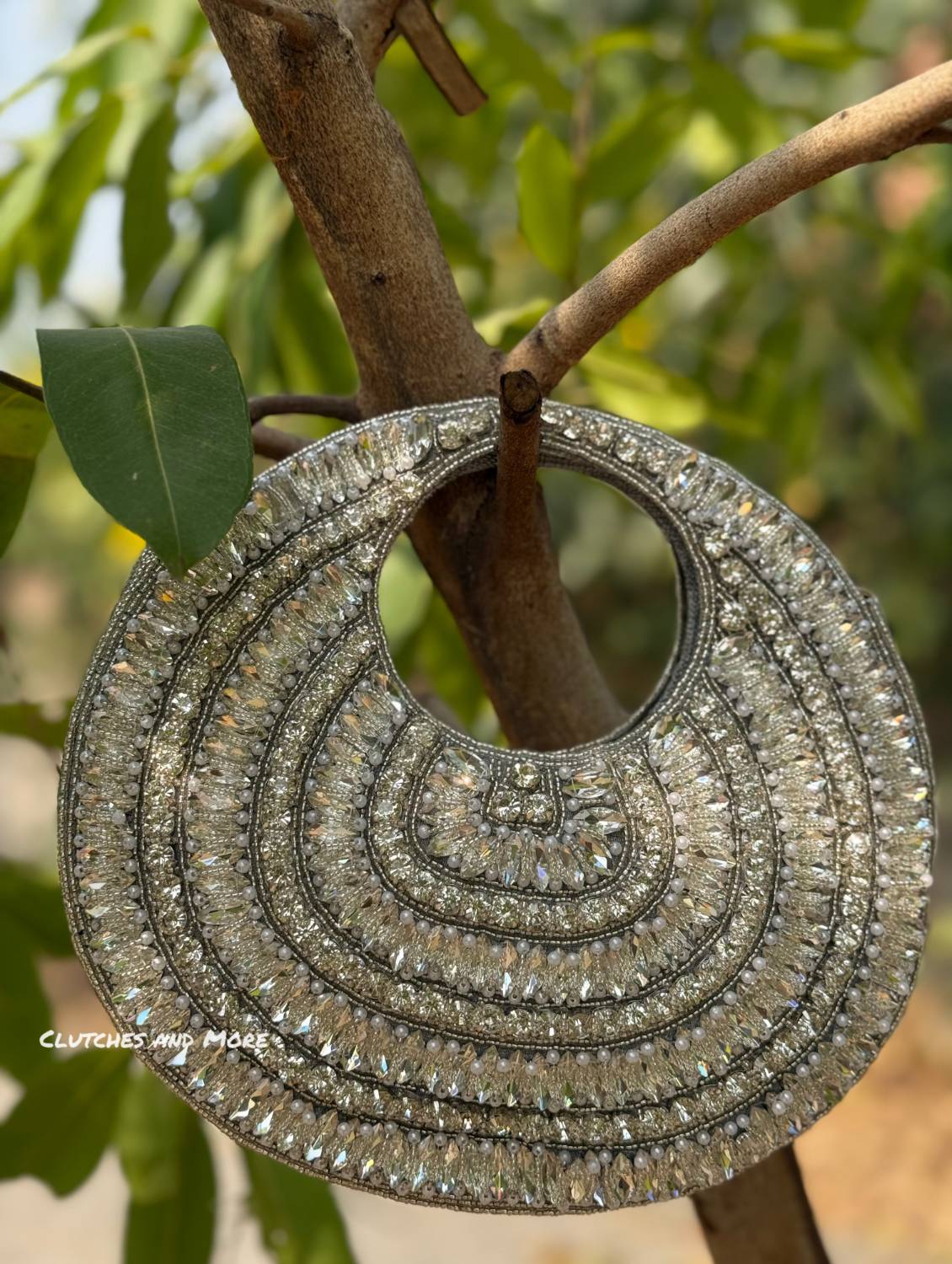 Emma Crystal Moon Bags (Multiple Colors)