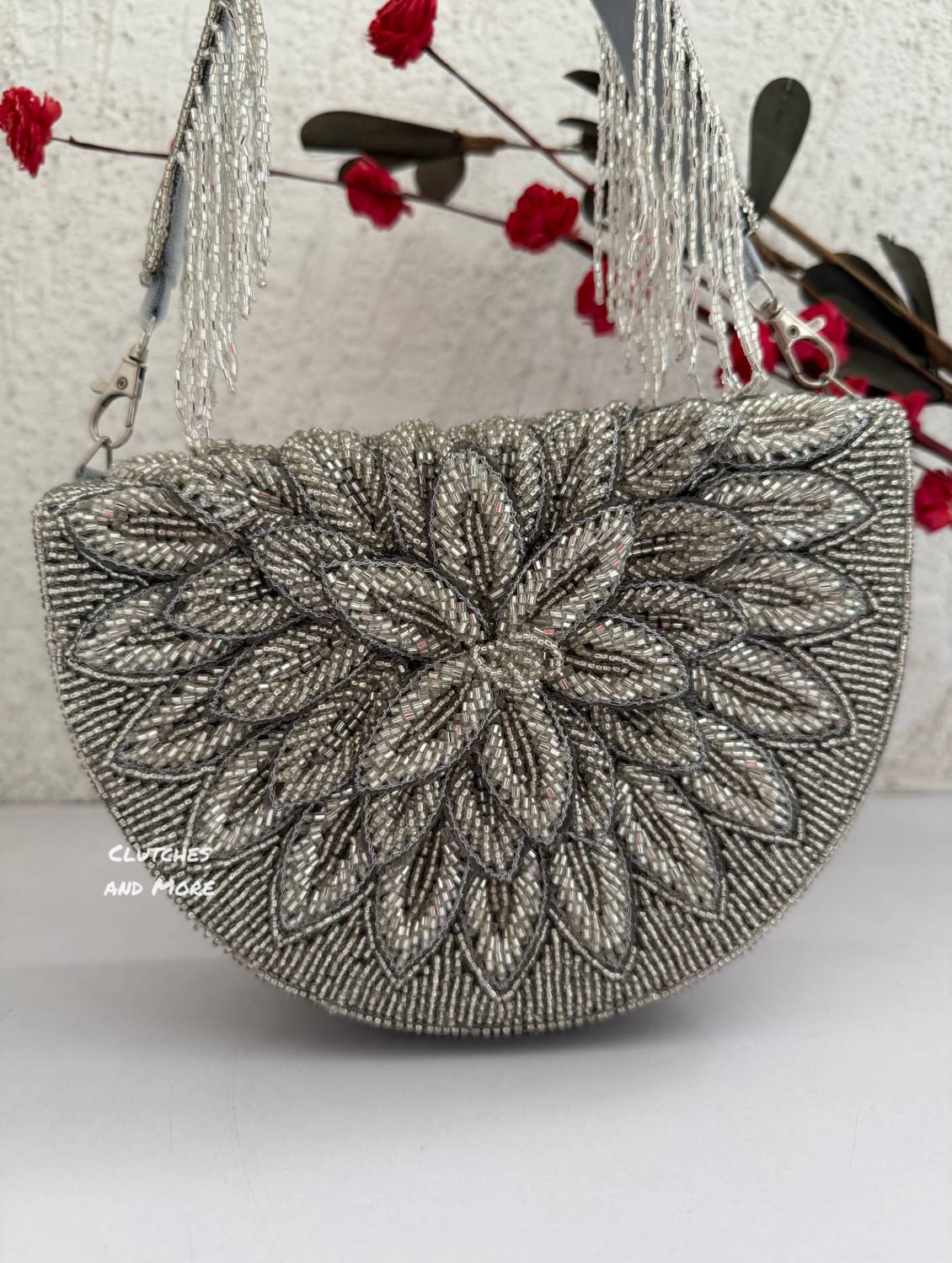 Luxury Rosetta Leaf Flap Bag Gold (Copy)