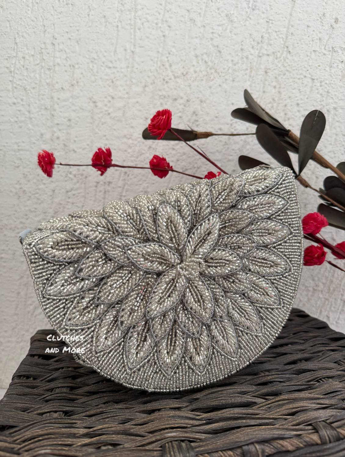 Luxury Rosetta Leaf Flap Bag Gold (Copy)