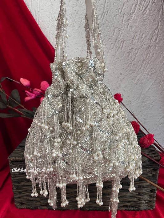 Aadhya Silver Premium potli