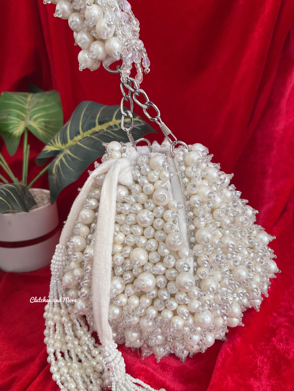 Luxury Farishta Potli White