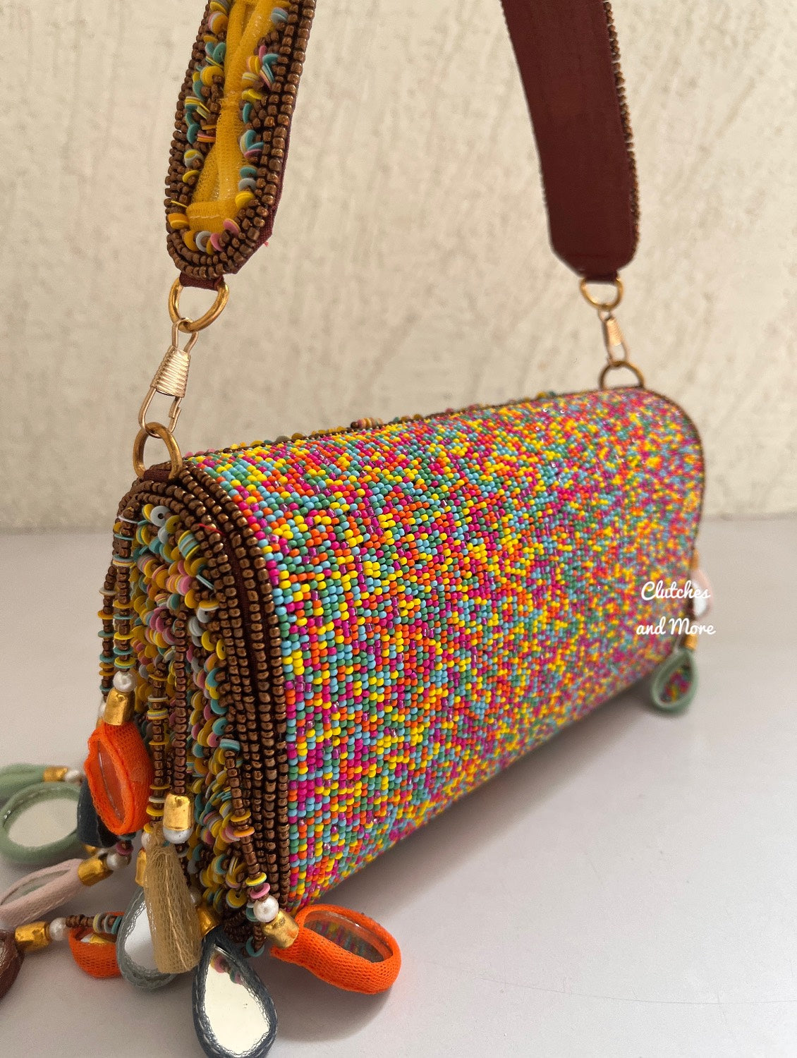 Mirror Flap Bag Multicolored (Copper Base)