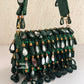 Mirror Flap Bag Dark Green