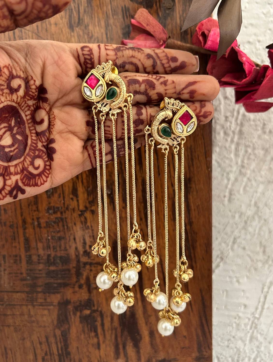 Charulika Heritage Kashmiri Earrings