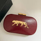 Sabya Maroon Plain