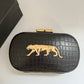 Sabya Black Croco Textured