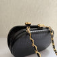 Sabya Black Croco Textured