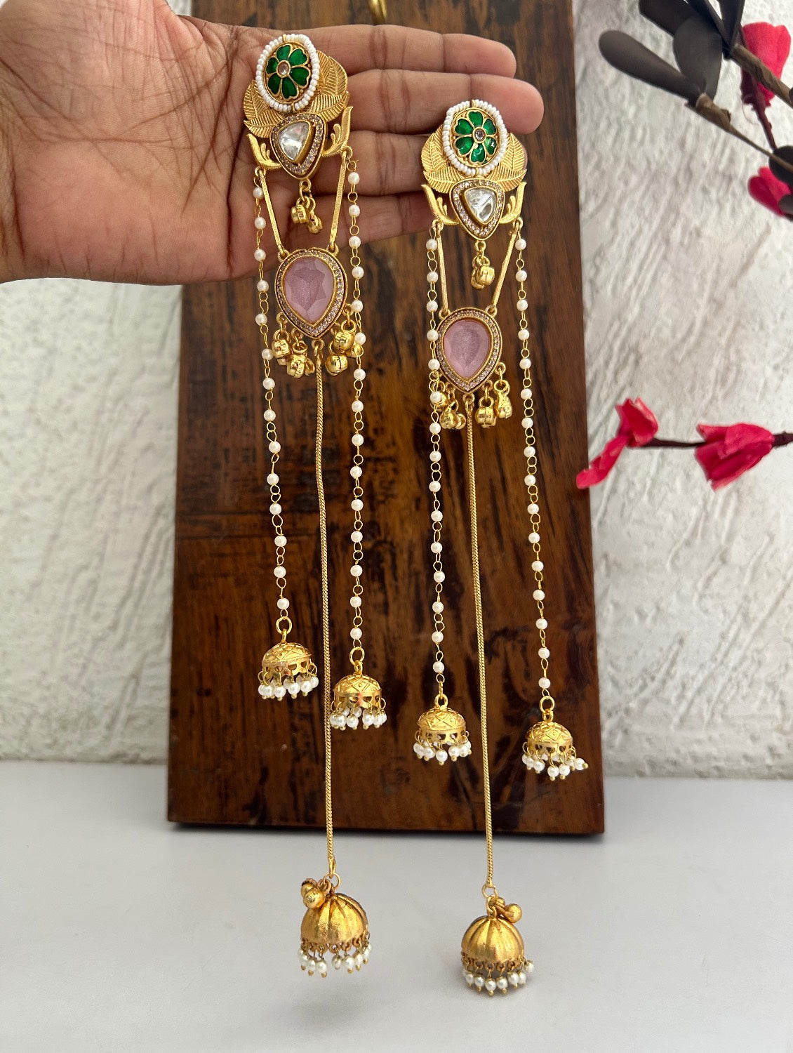 Inaaya Multi Drop Earrings