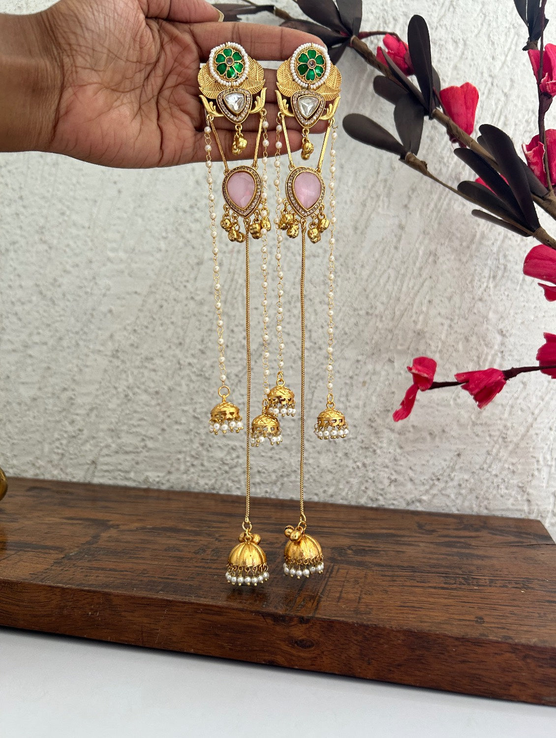 Inaaya Multi Drop Earrings