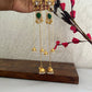 Inaaya Drop Earrings Green