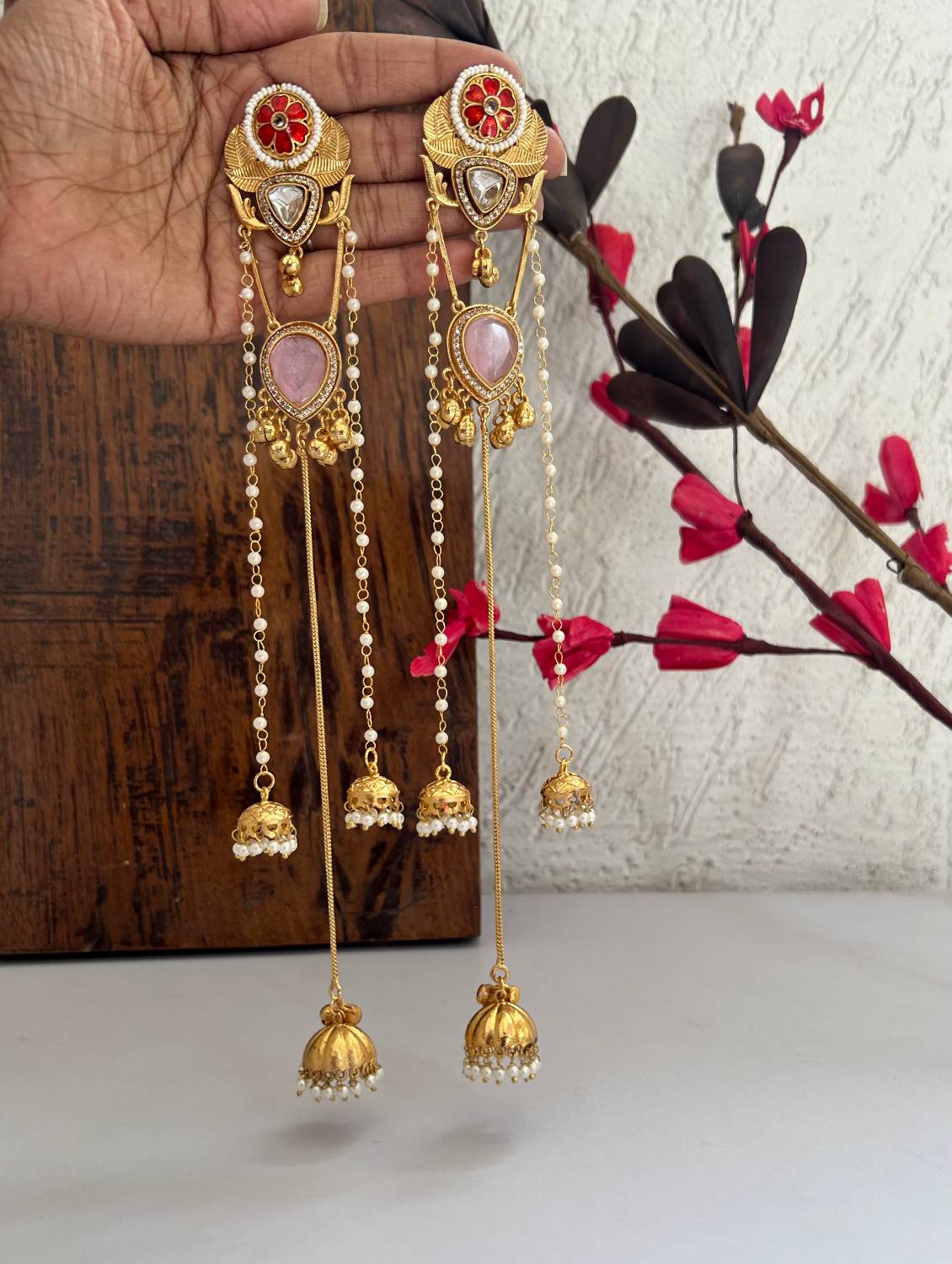 Inaaya Multi Drop Earrings