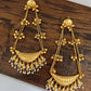 Matsya Cascade Gold Earrings
