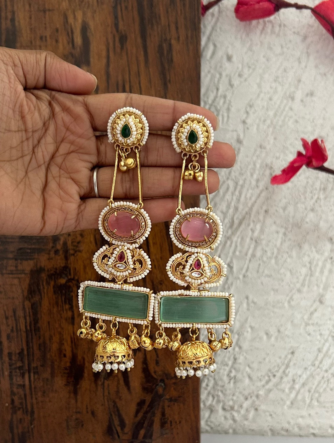 Zariya Luxe Multicolored Earrings
