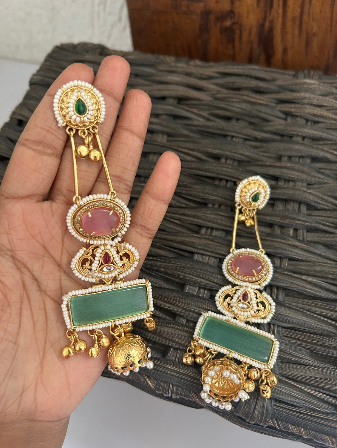 Zariya Luxe Multicolored Earrings