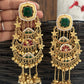 Palak Multicolored Chandbali jhumka