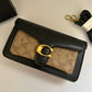 Black Beige bag with cherry charm