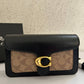 Black Beige bag with cherry charm
