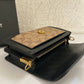 Black Beige bag with cherry charm