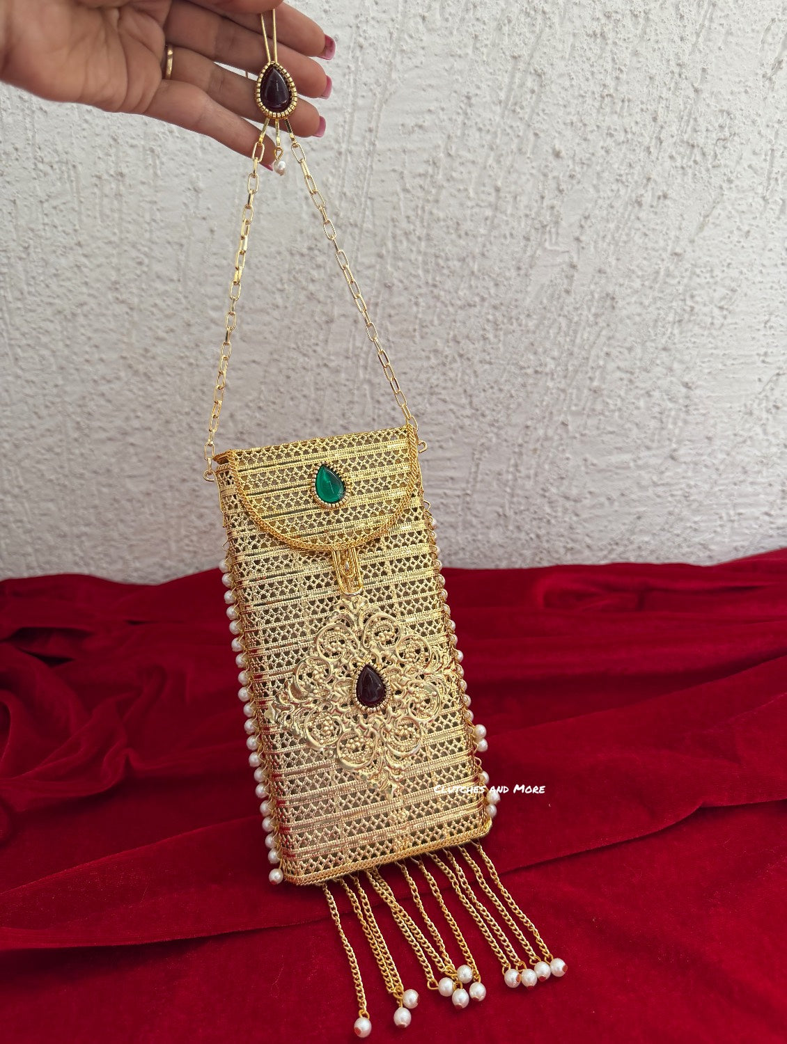 Brass Mobile Sling Gold