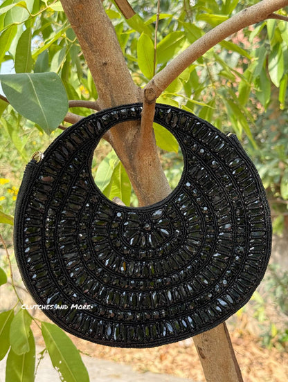 Emma Crystal Moon Bags (Multiple Colors)
