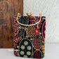 Ibadat Lakhnawi Chikankari Bag Black
