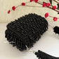 Anamika Black Crystal Flap Bag