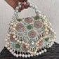 Boho Pearl Flap Bag