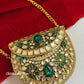 Kashish Kundan Brass Clutch Mini