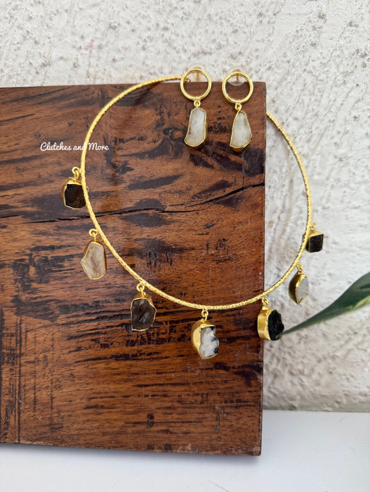 Ishana Choker Set Multicolored