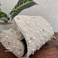 White Pearl and Diamond Flap Bag