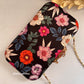 Poppy Multicoloured Black Clutch