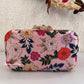 Poppy Multicoloured Pink Clutch