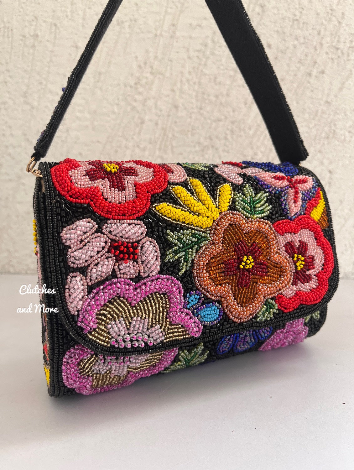 Phool Flap Bag Black