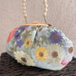 Garden of Flowers Batua Bag Light Blue