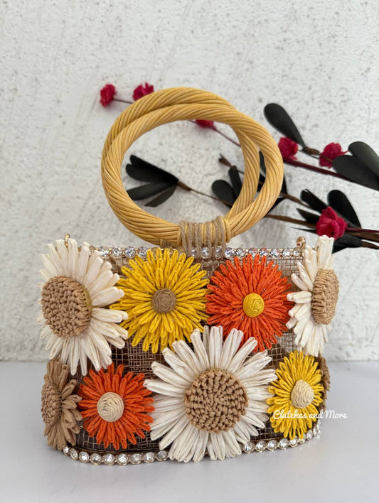 Sunflower Bucket Bag