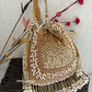 Jhalak Gold White Potli