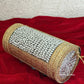 Sejal Cylindrical Boho Brass clutch