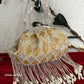 Silver Gold Batua Bag