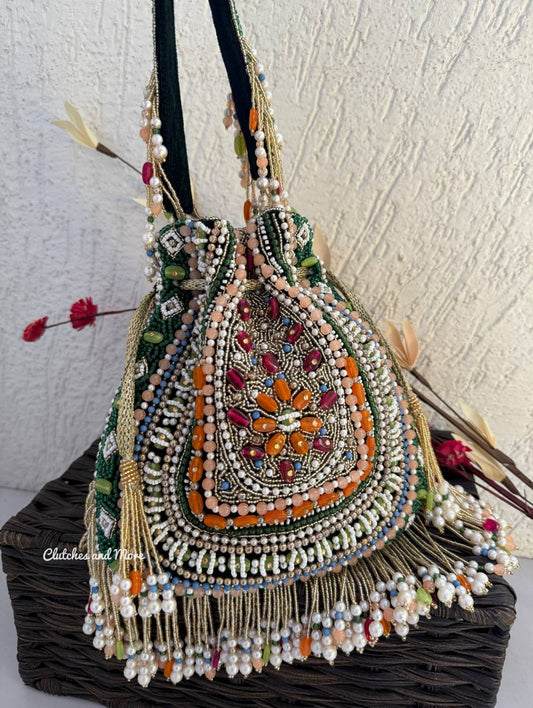 Rangrez Premium Potli with tassles