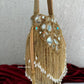 Mayra Premium Mirror Potli Gold