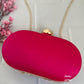 Pink Capsule clutch