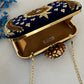 Blue Ethnic Clutch